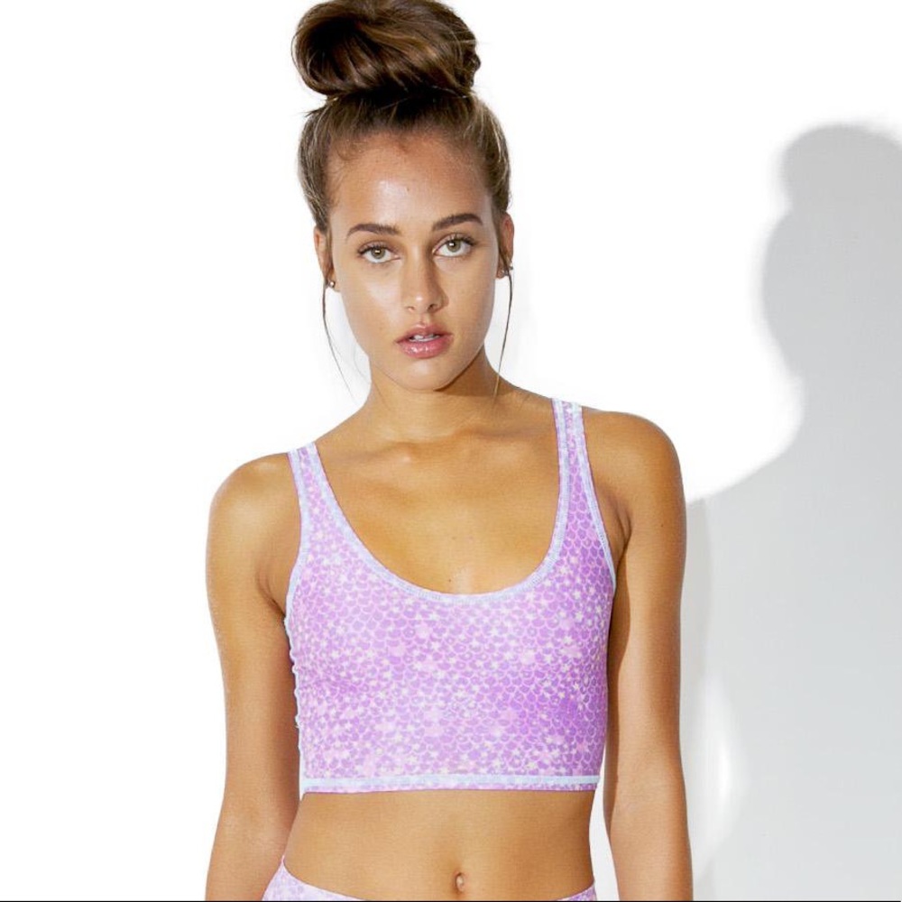 Teeki BRANDNEW Mermaid Crop Tank